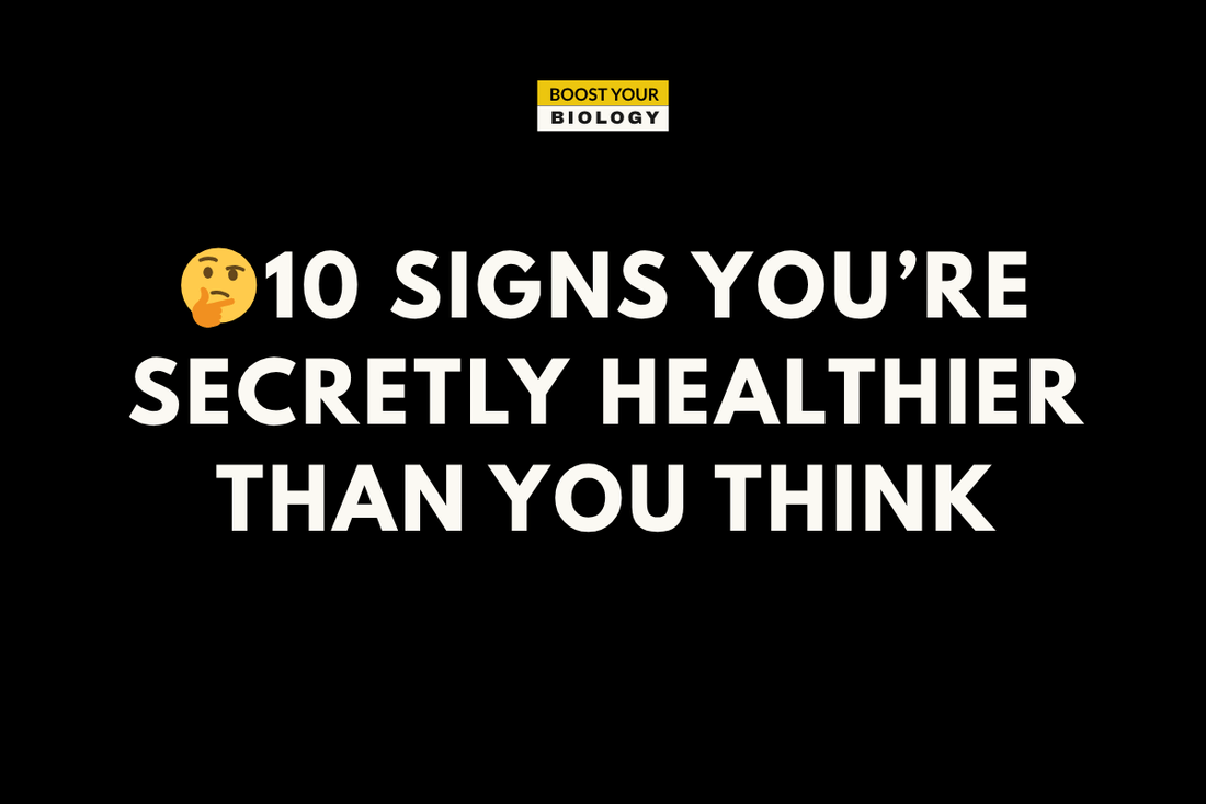 10 Signs You’re Secretly Healthier Than You Think - Penguin Shilajit
