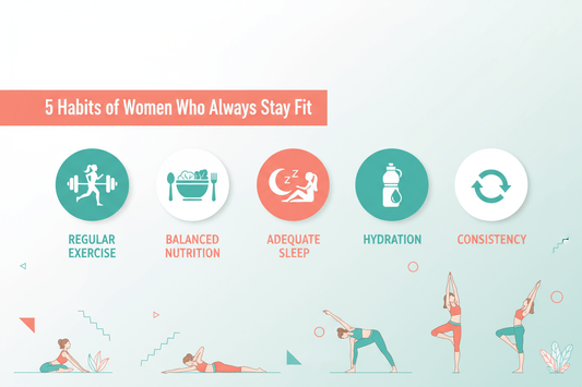 5 Habits of Women Who Always Stay Fit - Penguin Shilajit