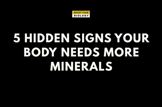 5 Hidden Signs Your Body Needs More Minerals (and How Shilajit Can Help) - Penguin Shilajit