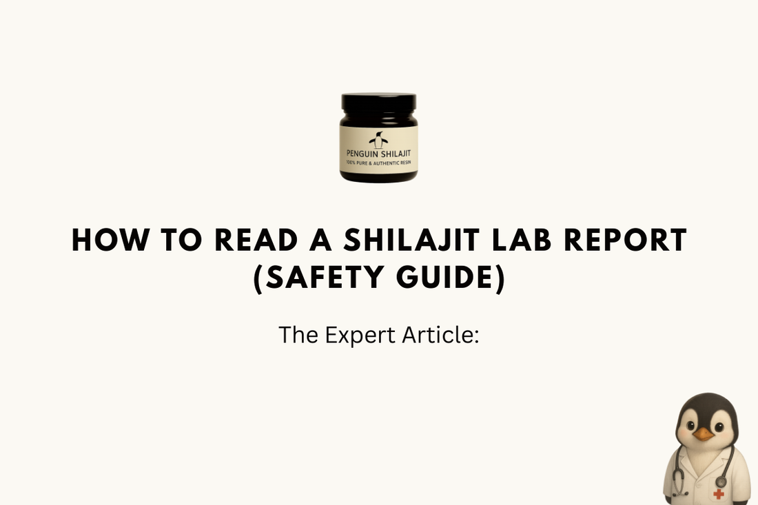 The 2026 Expert Article: How to Read a Shilajit Lab Report (Safety Guide)