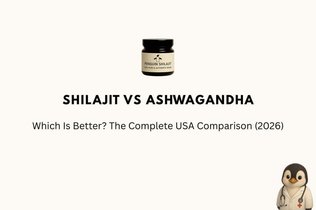 Shilajit vs Ashwagandha: Which Is Better? The Complete USA Comparison (2026)