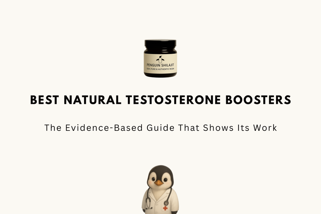 Best Natural Testosterone Boosters USA 2026 — The Evidence-Based Guide That Shows Its Work