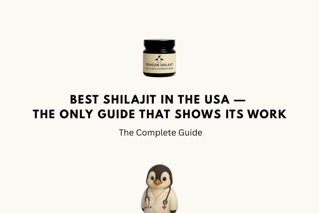 Best Shilajit in the USA 2026 — The Only Guide That Shows Its Work