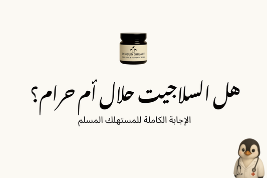 هل السلاجيت حلال أم حرام؟ الإجابة الكاملة للمستهلك المسلم