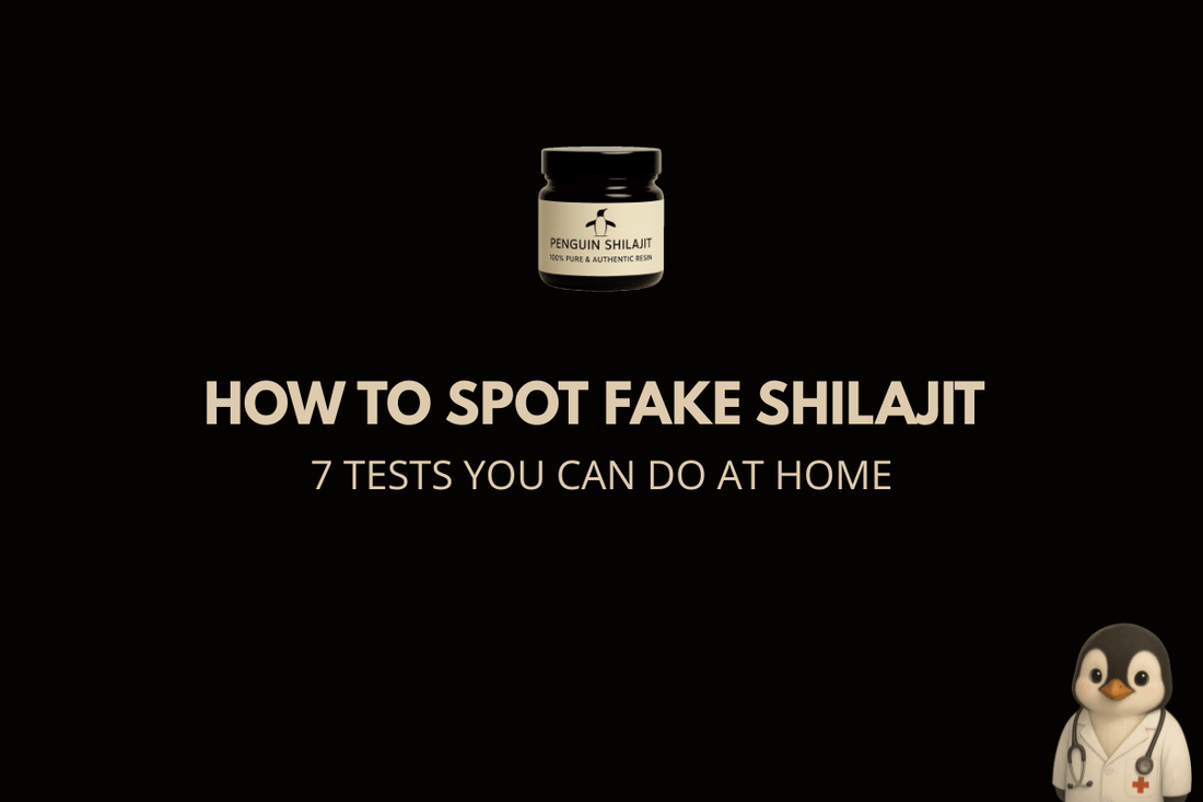 How to Spot Fake Shilajit: 7 Tests You Can Do at Home - Penguin Shilajit
