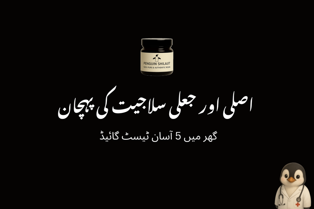 اصلی اور جعلی سلاجیت کی پہچان – گھر میں 5 آسان ٹیسٹ  گائیڈ