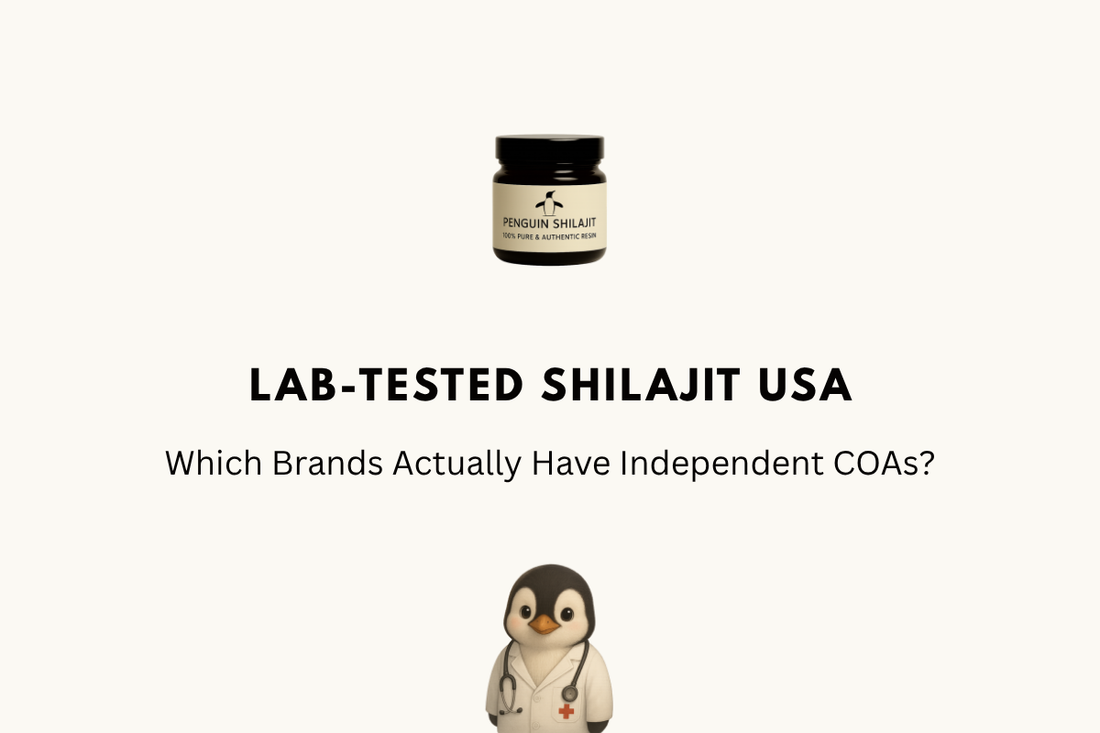 Lab-Tested Shilajit USA 2026: Which Brands Actually Have Independent COAs?