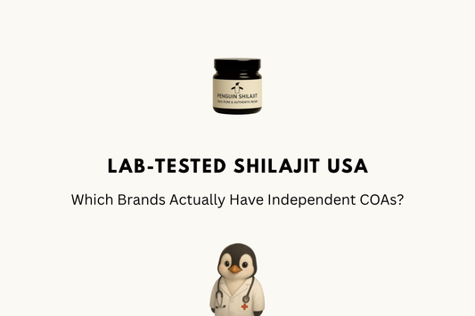 Lab-Tested Shilajit USA 2026: Which Brands Actually Have Independent COAs?