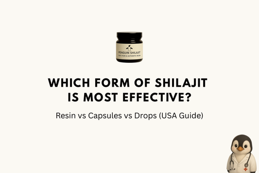 Which Form of Shilajit Is Most Effective? Resin vs Capsules vs Drops (USA Guide)
