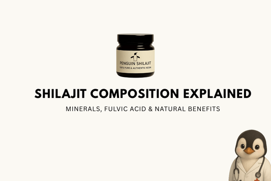 Shilajit Composition: The Minerals and Acids That Power This Himalayan Resin - Penguin Shilajit
