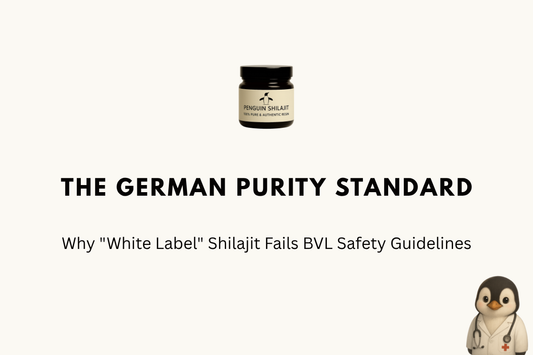 The German Purity Standard: Why "White Label" Shilajit Fails 2026 BVL Safety Guidelines