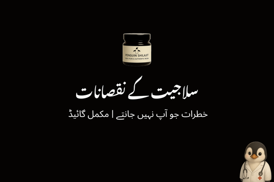 سلاجیت کے نقصانات - خطرات جو آپ نہیں جانتے | مکمل گائیڈ