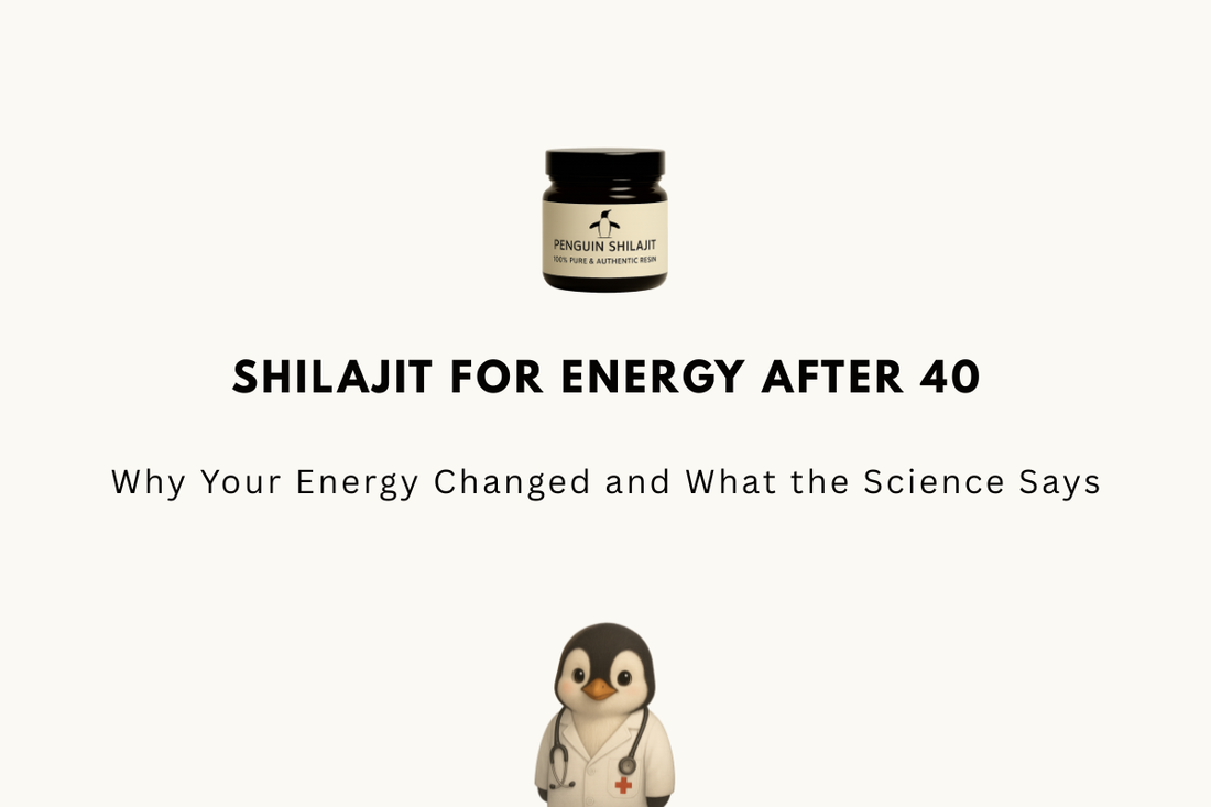 Shilajit for Energy After 40: Why Your Energy Changed and What the Science Says