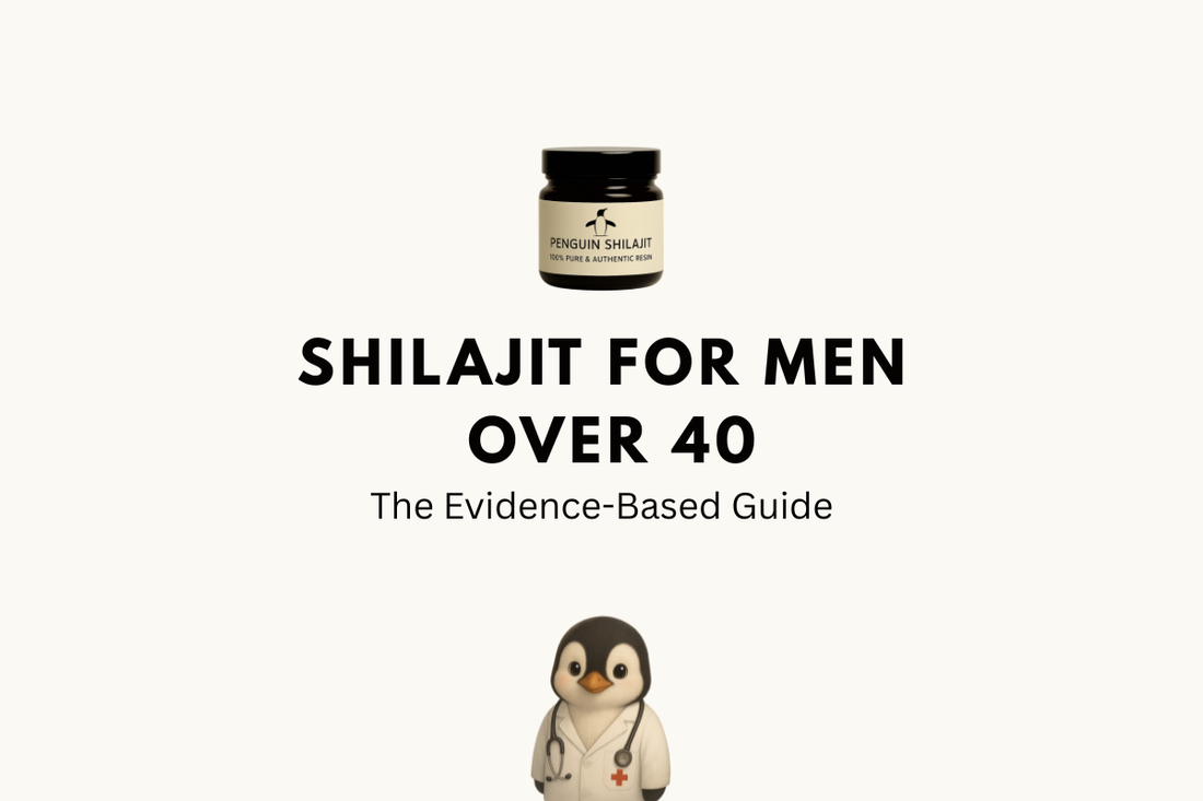 Shilajit for Men Over 40: The Evidence-Based Guide