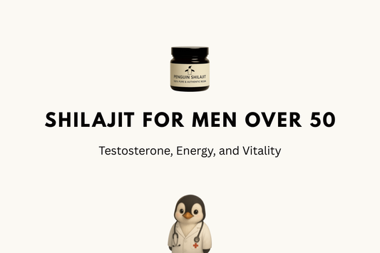 Shilajit for Men Over 50: Testosterone, Energy, and Vitality