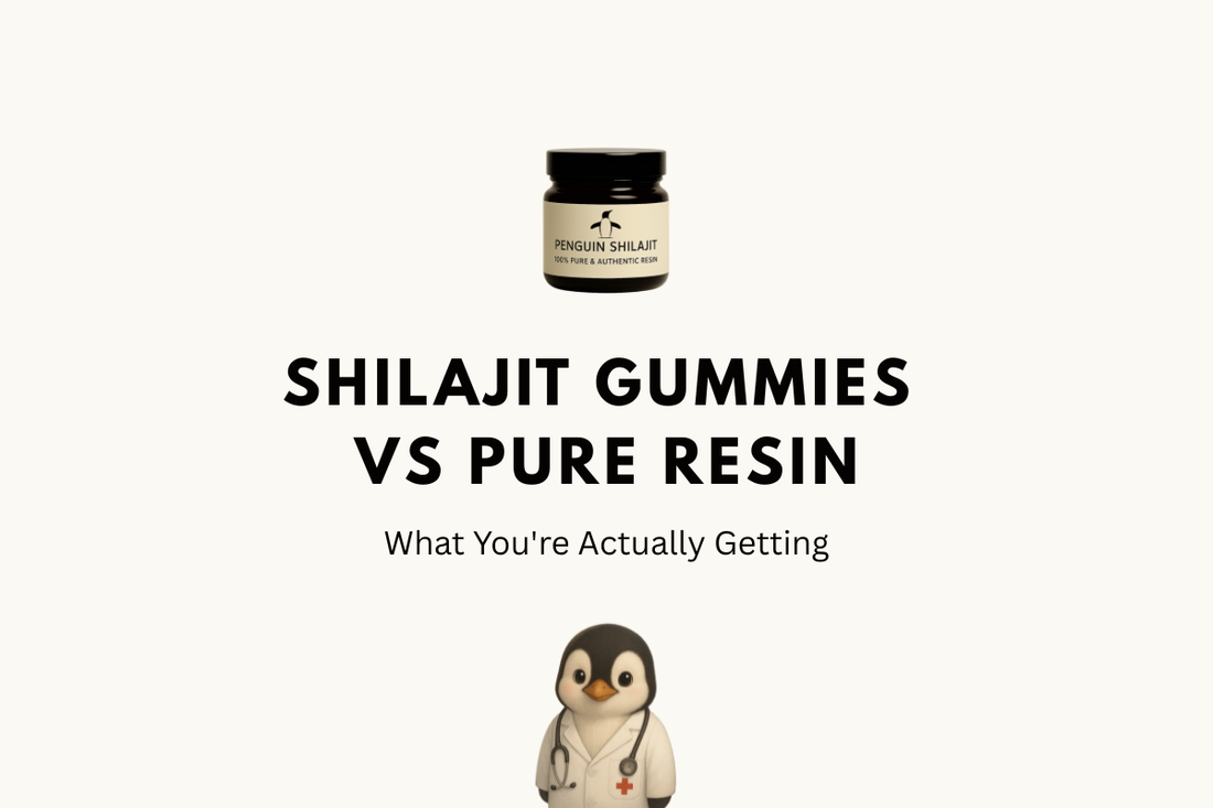 Shilajit Gummies vs Pure Resin: What You're Actually Getting