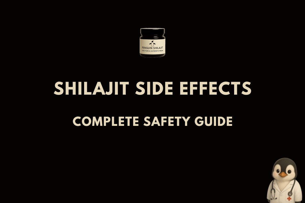 Shilajit Side Effects: Complete Safety Guide Pakistan 2025 – Penguin ...