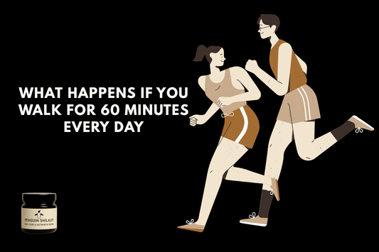 What Happens If You Walk for an Hour Every Day - Penguin Shilajit