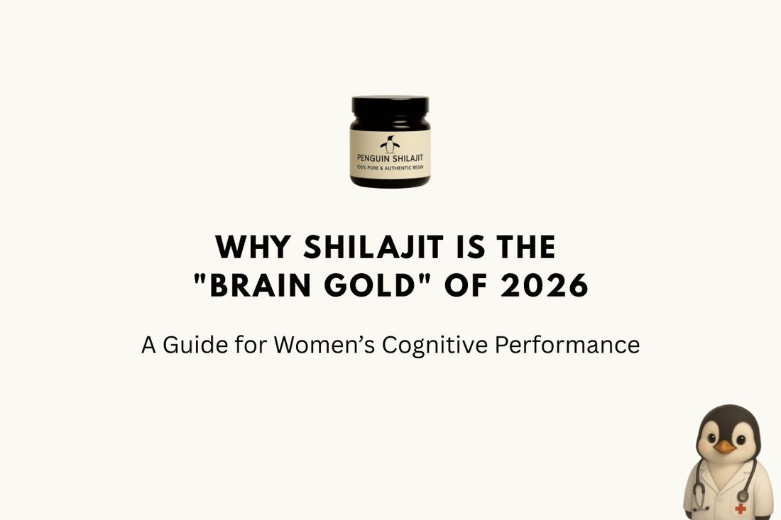 Why Shilajit is the "Brain Gold" of 2026: A Guide for Women’s Cognitive Performance
