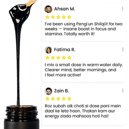 Product review section with user testimonials on a white background