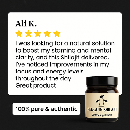 penguin shilajit quality review by customer 